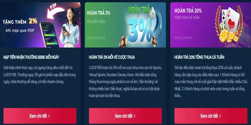 Giao dịch nạp rút tiền nhanh chóng